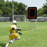 Folding Lacrosse Rebounder for Backyard, 3x8 Ft Volleyball Bounce Back Net, Pitchback Throwback V952-ZQGQFDWTCBWK30JVMV0