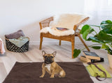 Soft Foldable Green Outdoor Pet Blanket Portable Travel Mat for Dogs Cats V1369-AZ3-W-12241