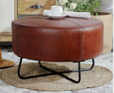 BOLERO LEATHER COFFEE TABLE/OTTOMAN V742-M21942