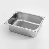 SOGA Gastronorm GN Pan Full Size 1/2 GN Pan 10cm Deep Stainless Steel Tray With Lid GP5410WLIDX1