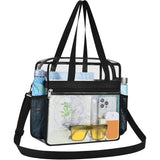 Clear Stadium Tote Bag, 30 x 30 x 15 cm V1237-ZY-908-098