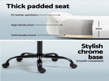 Artiss Computer Desk Executive Office Chairs Sets White DESK-140M-CHAIR-7023-WH