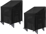 Waterproof garden chair covers - Pack of 2 - Garden furniture cover - Waterproof, weatherproof V1188-NK-BOL-652