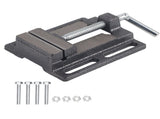 Flat Drill Press Vise American Style Accurate Mini Bench Vise for Home Mechanical Maintenance V1294-YM0523-3114210130311