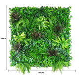 Coastal Greenery Vertical Garden / Green Wall UV Resistant 100cm X 100cm V637-1019047