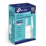 TP-Link RE605X AX1800 Wi-Fi Range Extender 574Mbps2.4GHz 1201Mbps5GHz 1x1GBps WPS 2xAntenna 2x2 V1202-V2-NWTL-RE605X