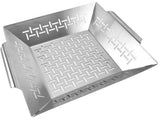 Professional Grill Basket - High-Quality Baking Trays - Barbecue Pans - BBQ Grill Basket - Optimal V1188-MS101-02145-1