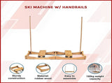 Ski Machine W/ Handrails V63-842421
