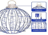 Jingle Jollys Christmas Lights 320 LED Fairy Light 3pcs Ball Decorations Set XMAS-MOT-BALL-RGB