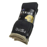 9 Pairs MERINO WOOL SOCKS Mens Heavy Duty Premium Thick Work Socks Cushion BULK - Charcoal - 11-14 V563-9AUSOCKS-CH-11-14