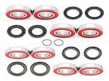M MATI Front Rear Wheel Bearings Seals for Yamaha Rhino 450 Rhino 660 Rhino 700 2005-2013 V1189-LWWAL-20260327-03980
