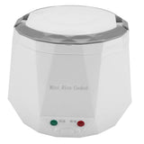 12V 100W 1.3 L Electric Portable Multifunctional Rice Cooker Food Steamer for Car White V1294-YM0901-JY12965-01