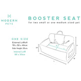 Premium Dog Booster Seat for Medium Pets V568-21CC030C2