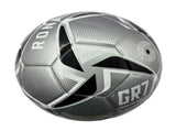 A mirror football with black and white color matching, professional anti-slip and wear-resistant V1102-HYZQ00C06