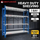 Garage Storage Steel Rack Shelving 2.0m-wide 400kg LS-125