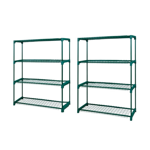 Levede 2x 4 Tier Plant Stand Shelves UM1166-2