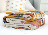Pure Cotton Multi-Layer Gauze Blanket - Lightweight, Ultra-Breathable, V888-ELOSUNG39427