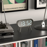 Newgate Space Hotel Cyborg Led Alarm Clock Grey V398-NGSH-CYBO-S1-GY