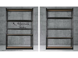3x1.5M Warehouse Shelving Racking Storage Garage Steel Metal Shelves Rack WR-E-7X15-BKX3