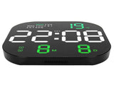 Digital Clock Large Screen LED USB 5V Remote Multifunctional Temperature Month Display Luminous V1294-YM0901-3115230114514