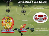 4X Hummingbird Feeder Bottom Base Replacement Parts Set Plastic Outdoors Hummingbird Feeder Bottom V1369-AZ3-W-11501