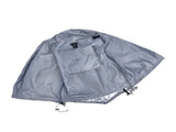 124.5x84x79cm Dogs Wire Crate Cover Waterproof Sunscreen Dustproof Pet Cage Cover for OutdoofGray V1294-YM0714-3111210258212