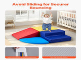 Climbing Toys, 4-Piece Set, Foam Toys for Toddlers 6 Months to 3 Years Old, PU Leather V952-PMWJTZBDQKBD5XYDEV0