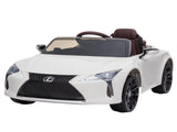 Kahuna Licensed Lexus LC 500 Kids Electric Ride On Car - White CAR-LEX-1618-WH