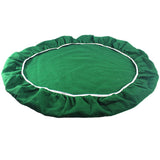 Felt Card Poker Cover Green Stretch Elastic Fitted Bridge Card, Mahjong,Night Topper V1366-AZ2-W-07459