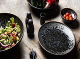 Serving Bowl 28cm Black Pearl Glaze V637-C2441