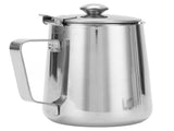Milk Frothing Pitcher 304 Stainless Steel Milk Frother Coffee Cup with Cover for Home Coffee V1294-YM0714-3118210198512