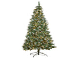 Christabelle 2.3m Bayville Pine Slim Pre-Lit Christmas Tree 112_NATBV75S