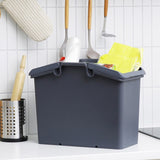2 Set Stackable Multipurpose Laundry Basket Dark Grey V274-FT-NP-SLB2P-DGY