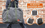 Shopper Bag Travel Duffle Bag Foldable Laptop Luggage Nylon KO-BOSTON KHAKI V274-GM-KOEBAG-BOS-KAK