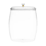 Gallon Plastic jars Cookie Jar & Candy Jar with Lid Large Food Storage jar V1366-AZ2-W-25979