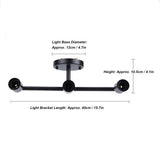 Innovative Vintage E26 Mirror Light Industrial Wall Lights for Kitchen Bathroom Dressing Table V1294-YM0901-3119200046211