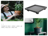 Heavy Duty Plant with Smooth Casters, Grey PP Resin, Perfect for Indoor and Outdoor Use V1192-AZ-W-25071
