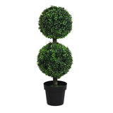 Lambu Artificial Double Ball Boxwood Trees UM1257-2