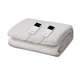 Giselle Bedding Queen Size Electric Blanket Fleece EB-FL-LCD-Q