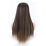U-Shaped Long Straight Half Wig - Headgear In 4H27 Colour PRL-6099407550DBT