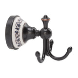 Wall Mounted Coat Hook 3 Prong Retro Look Corrosion Resistance Hanging Towel Hook for Bathroom V1294-YM0521-3112220086111
