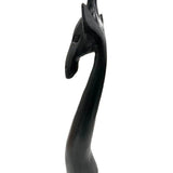 Handcrafted Black Giraffe Ornament 49cm V637-33821GRF