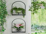 Metal Hanging Flower Holder,QZS Wall Plant Holders,Premium Picture Frame Flower Stand,Portable V1189-WXFWAL-20260319-00529