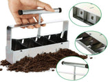 Soil Blocker for Starting, Handheld 2in
Galvanized Iron, 3 Types of Interchangeable Pins, V1107-CS-FNECN24