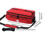 Red Blue First Aid Kit Bag Emergency Medical Storage High-Quality First Aid Bag V1106-DSZ-ERFV6984