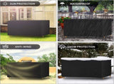 Garden Furniture Cover 180*150*80cm Table Cover Garden Furniture Cover Waterproof & Dustproof V1188-MS101-02113-1