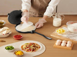 Tortilla Press, 250mm Cast Iron Tortilla and Roti Maker, Heavy Duty Tortilladora Press, Pataconera V952-SYSBBYZTSD10PCND5001V0
