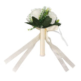 Wedding Bouquets Silk and Plastic Romantic Exquisite Comfortable Handle Beautiful Bridal Bouquet for V1294-YM0706-3115230071511