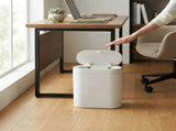 CARLA HOME 7L Automatic Trash Bin with Lid, Motion Sensor Garbage Can White V178-36560