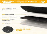 Waterproof Trunk Mat, Trunk Mat, Pet Car Mat, Non-slip Backing, Full Coverage Trunk Protector for V1189-LC-QP-00716